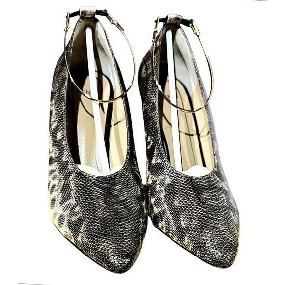 Fendi Anello Karung Pumps Heels EU 39 Goat Leather New In Box - Picture 1 of 9